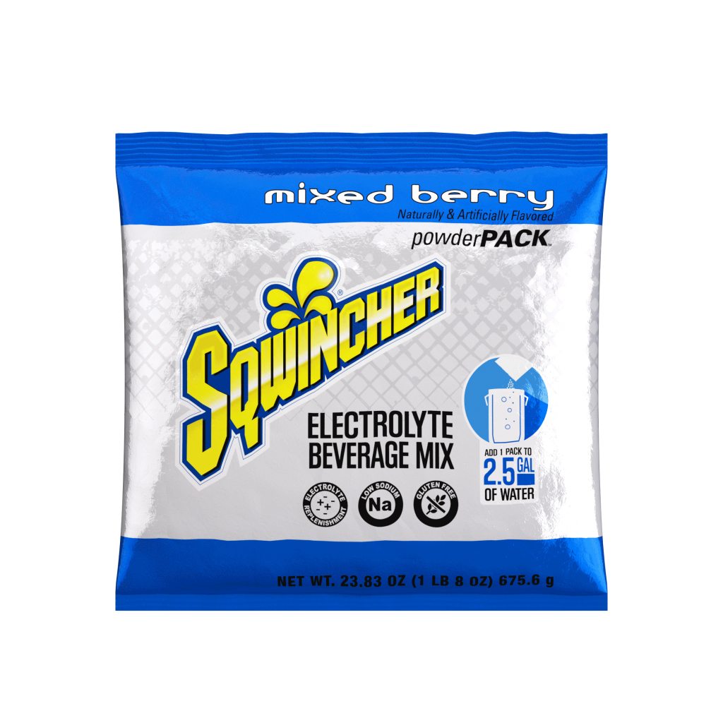 SQWINCHER 2.5 GAL MIX MIXED BERRY - Powder Packs